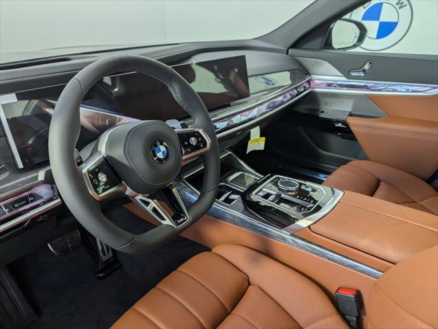 new 2025 BMW 740 car, priced at $109,405