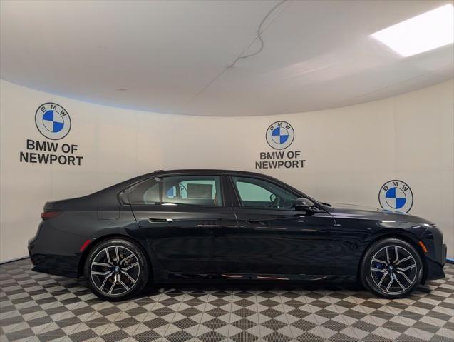 new 2025 BMW 740 car, priced at $109,405