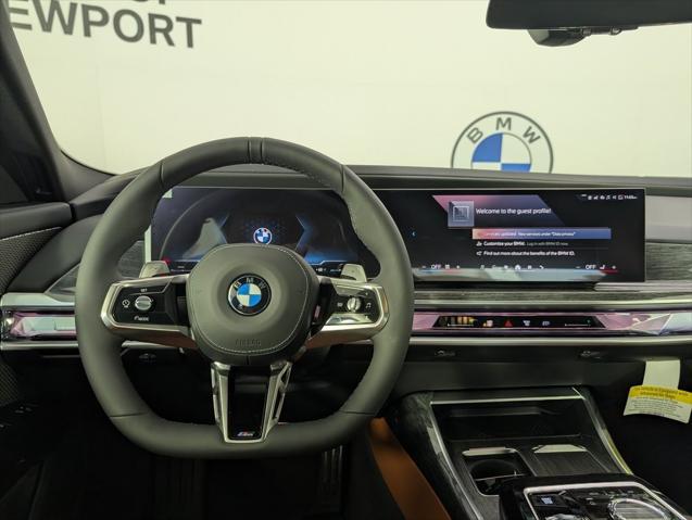 new 2025 BMW 740 car, priced at $109,405