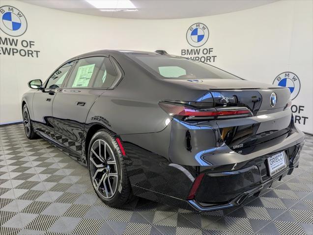 new 2025 BMW 740 car, priced at $109,405
