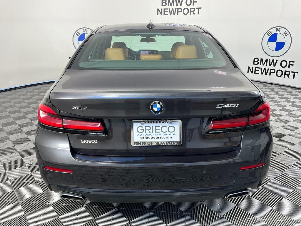 used 2021 BMW 540 car, priced at $38,195