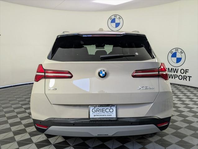 new 2025 BMW X3 car, priced at $53,175