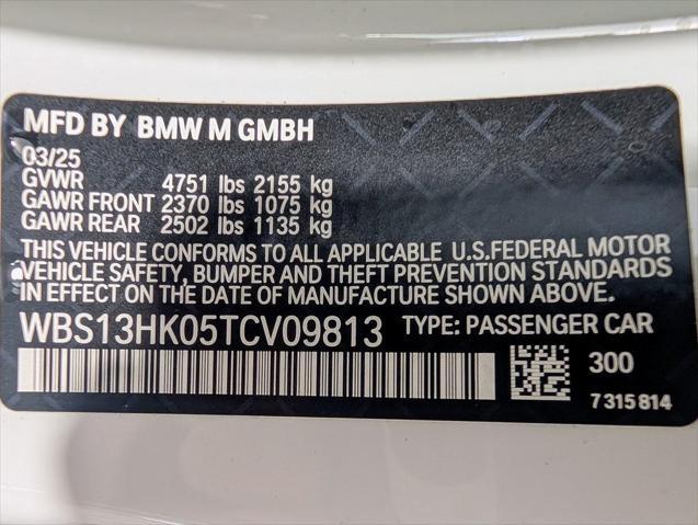 new 2026 BMW M4 car, priced at $86,025