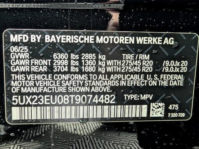 new 2026 BMW X5 car, priced at $77,775