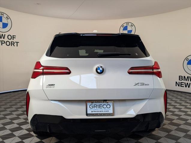 new 2025 BMW X3 car, priced at $58,155