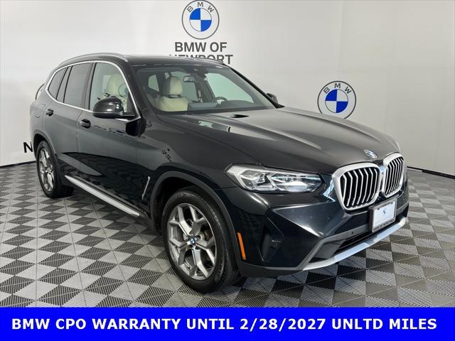 used 2022 BMW X3 car, priced at $35,995