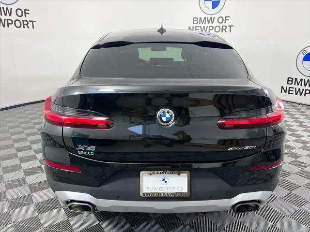 used 2022 BMW X4 car, priced at $39,495