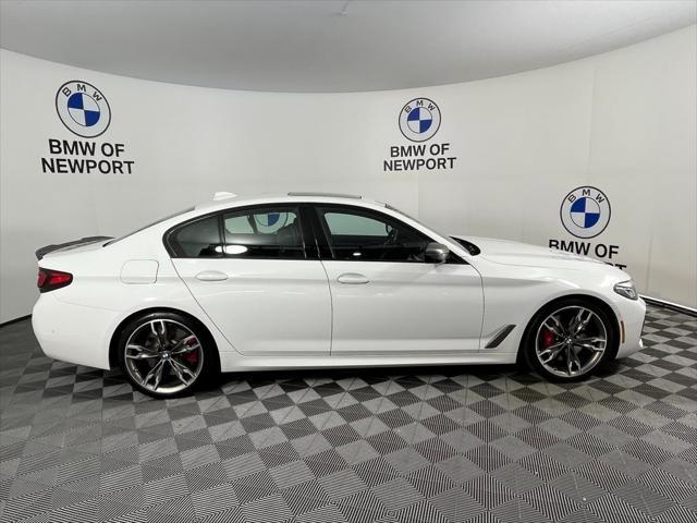 used 2021 BMW M550 car, priced at $59,995