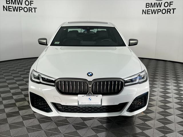 used 2021 BMW M550 car, priced at $59,995