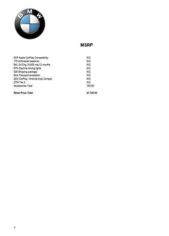 used 2021 BMW 330 car, priced at $30,295