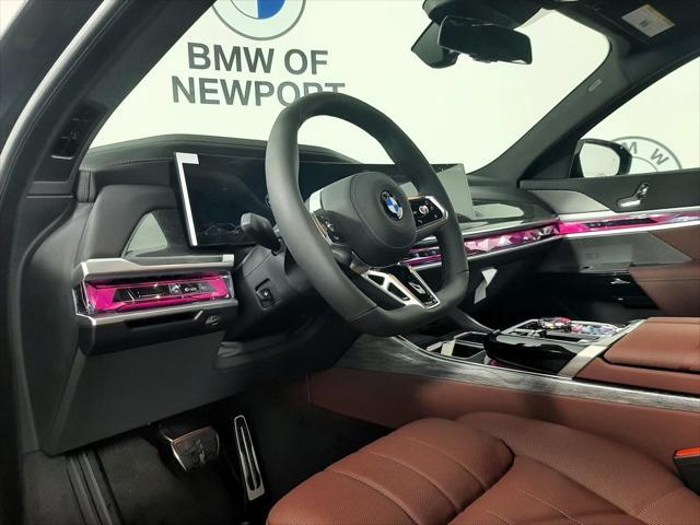 new 2025 BMW 740 car, priced at $109,805