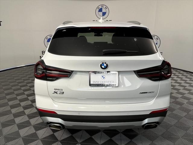 used 2022 BMW X3 car, priced at $37,995