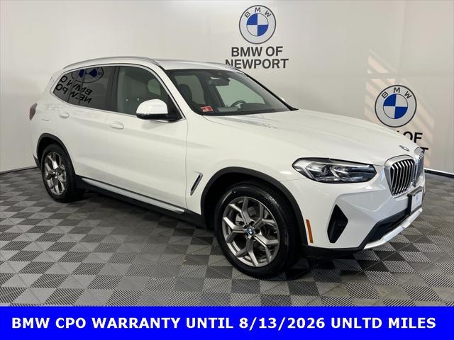 used 2022 BMW X3 car, priced at $37,995