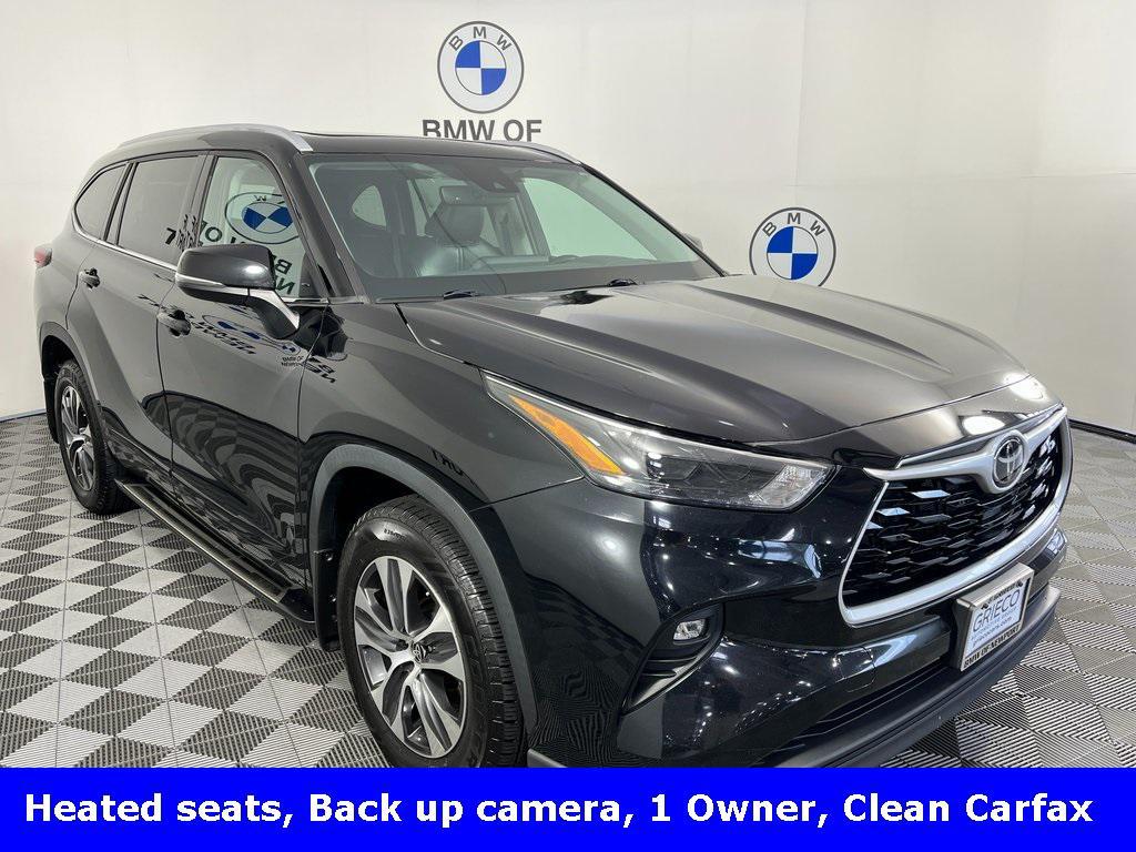 used 2022 Toyota Highlander car, priced at $34,295