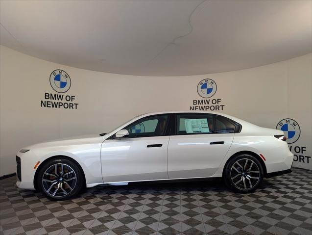 new 2025 BMW 740 car, priced at $106,225