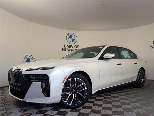 new 2025 BMW 740 car, priced at $106,225