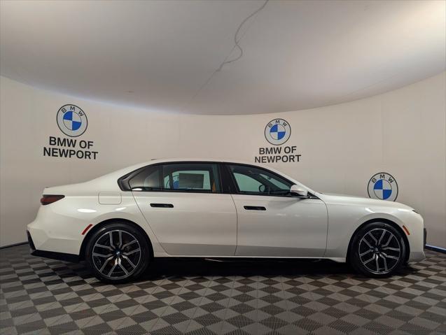 new 2025 BMW 740 car, priced at $106,225