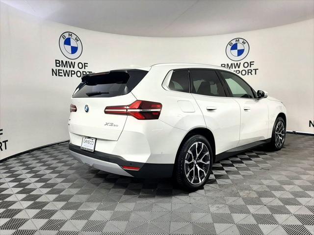 new 2025 BMW X3 car, priced at $55,225