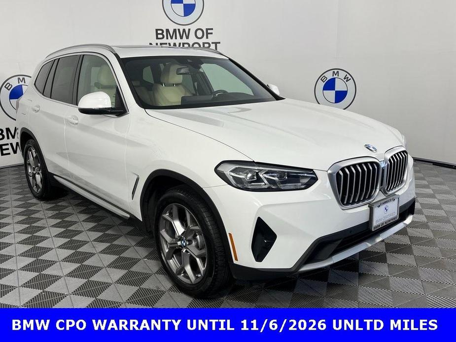 used 2022 BMW X3 car, priced at $37,995