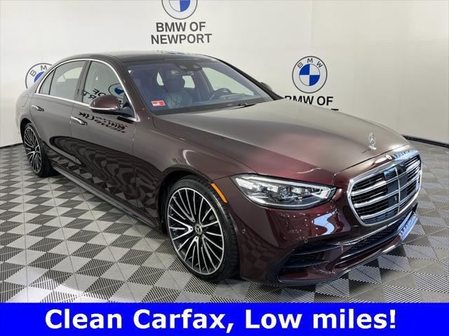 used 2021 Mercedes-Benz S-Class car, priced at $76,995