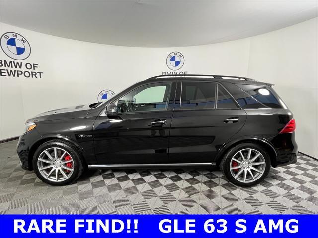 used 2018 Mercedes-Benz AMG GLE 63 car, priced at $38,995