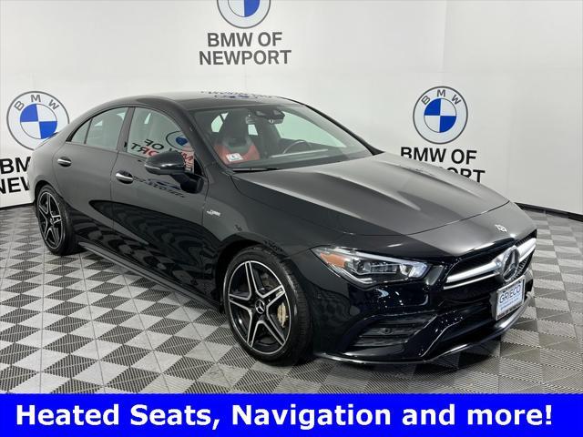 used 2020 Mercedes-Benz AMG CLA 35 car, priced at $31,995