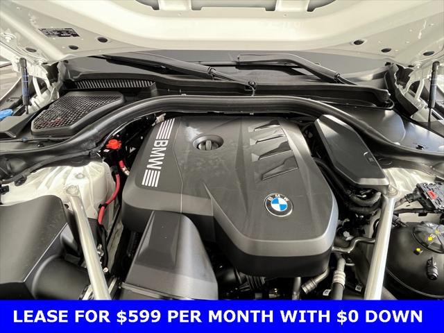 used 2024 BMW 530 car, priced at $55,595