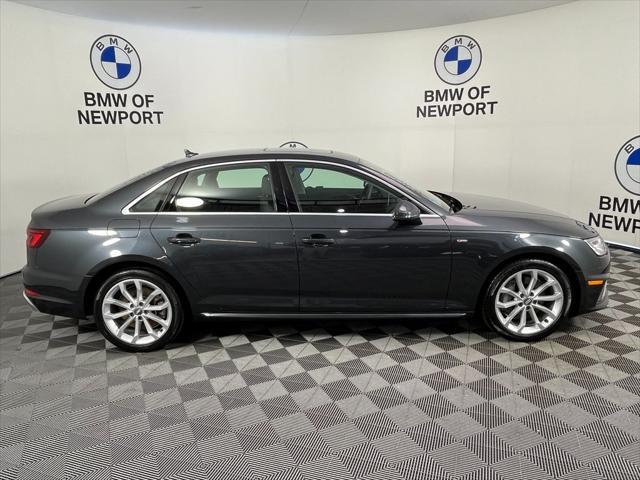 used 2019 Audi A4 car, priced at $22,695