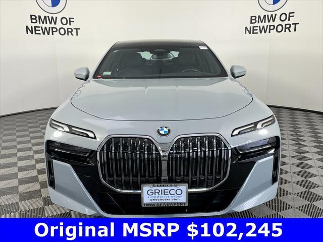 used 2024 BMW 740 car, priced at $84,995