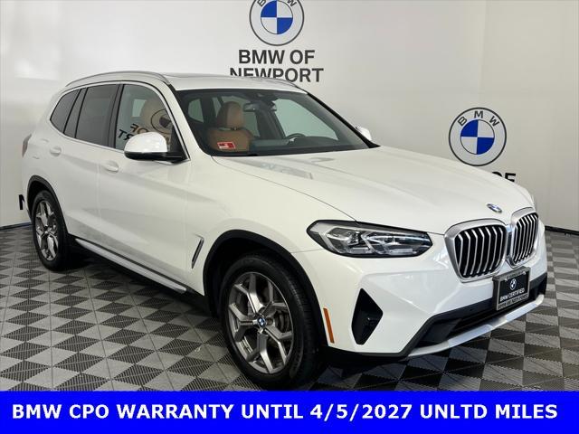 used 2022 BMW X3 car, priced at $39,995