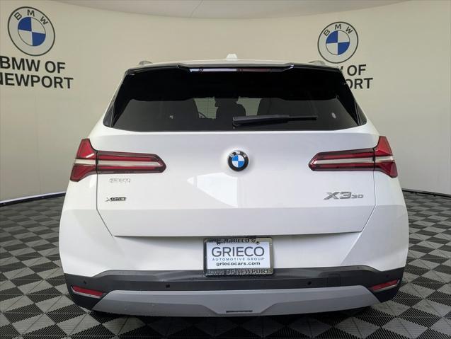 new 2025 BMW X3 car, priced at $55,755