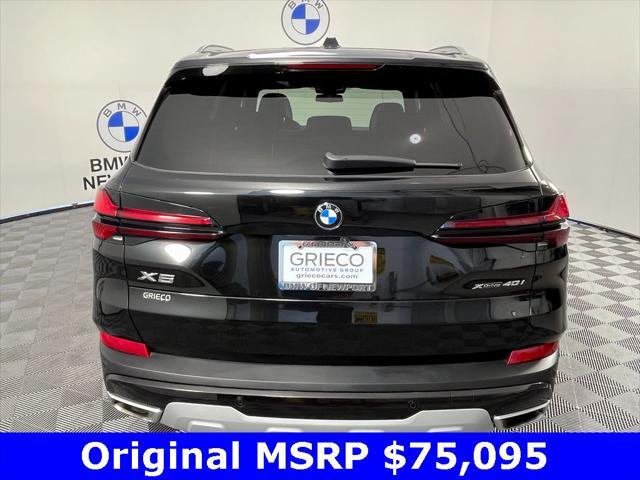 used 2024 BMW X5 car, priced at $54,395