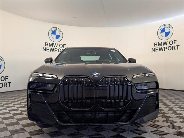new 2025 BMW 740 car, priced at $109,575
