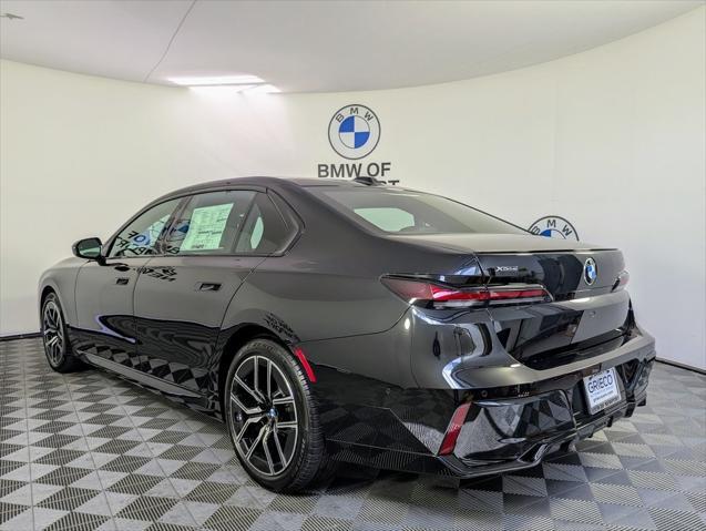 new 2025 BMW 740 car, priced at $109,575