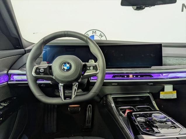 new 2025 BMW 740 car, priced at $109,575