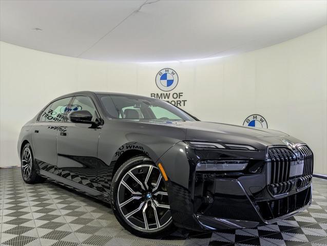 new 2025 BMW 740 car, priced at $109,575