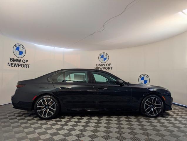 new 2025 BMW 740 car, priced at $109,575