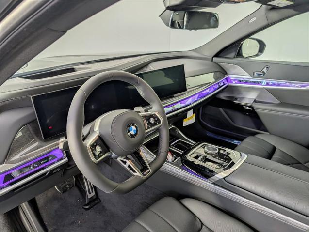 new 2025 BMW 740 car, priced at $109,575