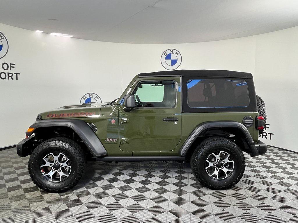 used 2021 Jeep Wrangler car, priced at $30,895