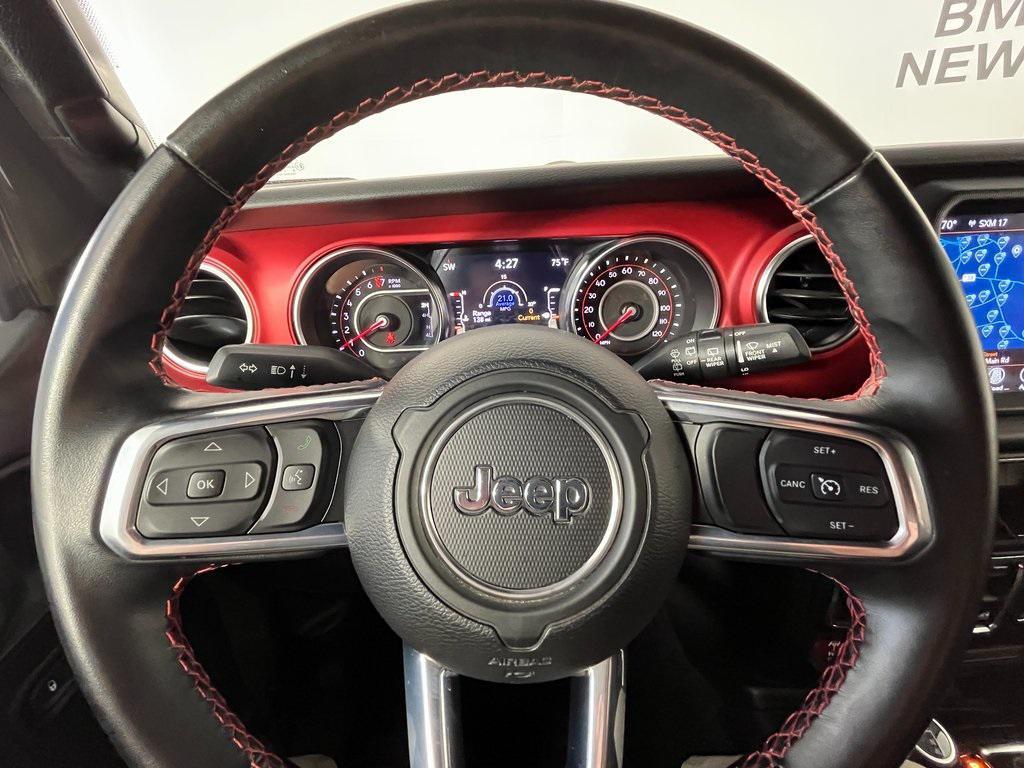 used 2021 Jeep Wrangler car, priced at $30,895