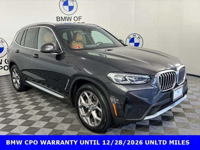 used 2022 BMW X3 car, priced at $36,995