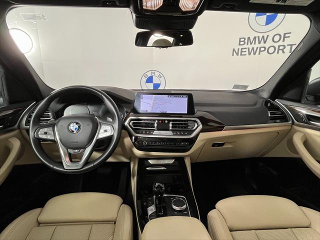 used 2022 BMW X3 car, priced at $34,995