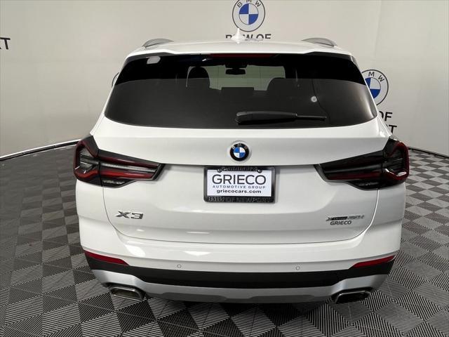 used 2022 BMW X3 car, priced at $37,995