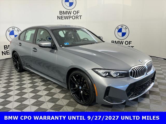 used 2023 BMW 330 car, priced at $38,995