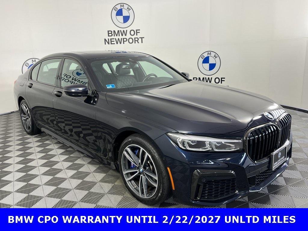 used 2022 BMW 750 car, priced at $61,995
