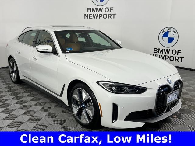 used 2024 BMW i4 Gran Coupe car, priced at $55,850