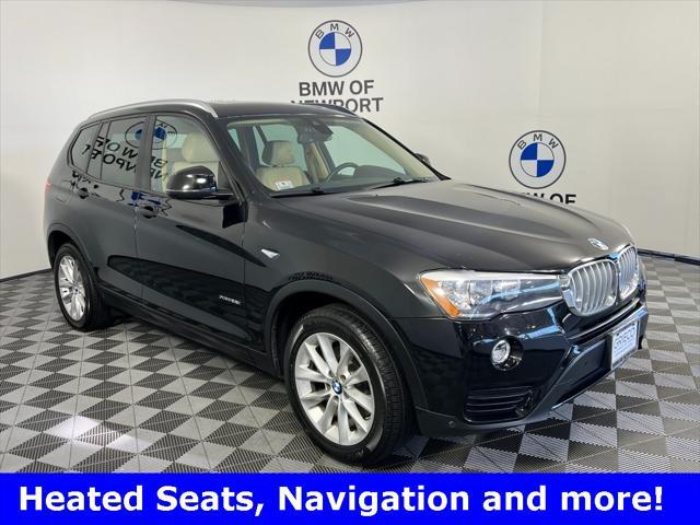 used 2017 BMW X3 car, priced at $13,788