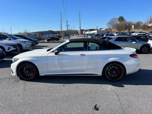 used 2017 Mercedes-Benz AMG C 63 car, priced at $47,477