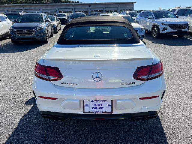 used 2017 Mercedes-Benz AMG C 63 car, priced at $47,477