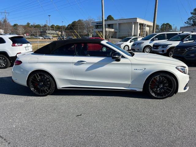 used 2017 Mercedes-Benz AMG C 63 car, priced at $47,477